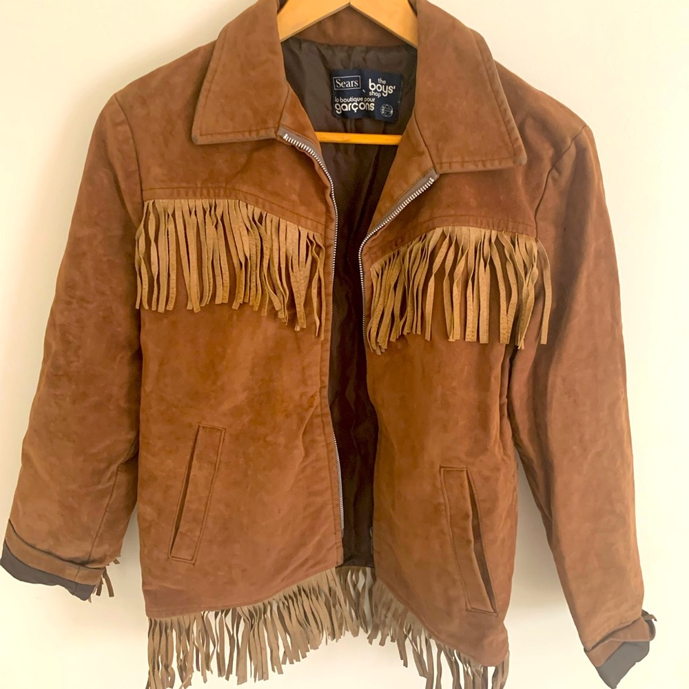 Vintage Sear Faux Suede Jacket